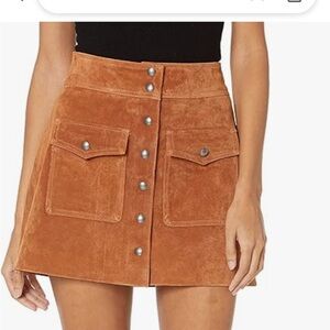 NWT BLANK-NYC Suede Skirt